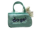 Dogs! Blue Purse