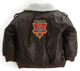Brown Bomber Jacket Youth