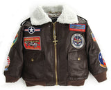 Brown Bomber Jacket Youth