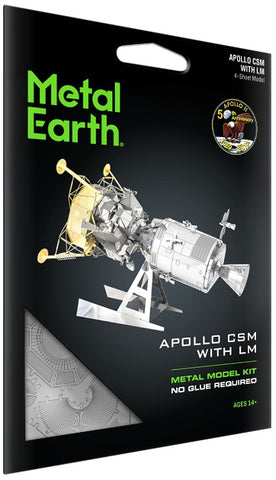Apollo CSM With LM Metal Model Kit