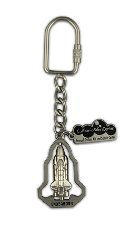 Endeavour 3D Metal Keyring