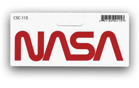 NASA Worm Sticker