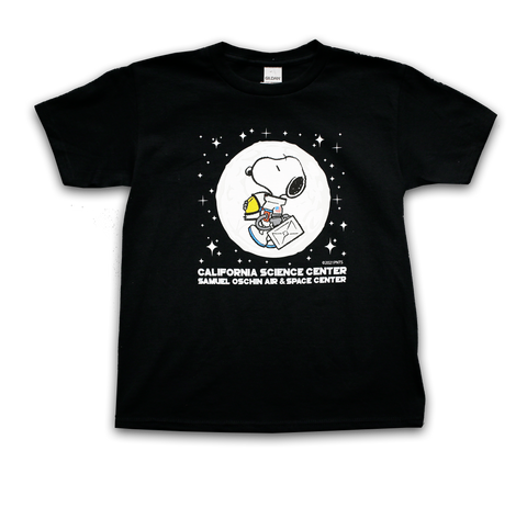 Snoopy on the Moon Shirt Adult